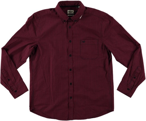 Clemens Gingham Check Shirt - Red