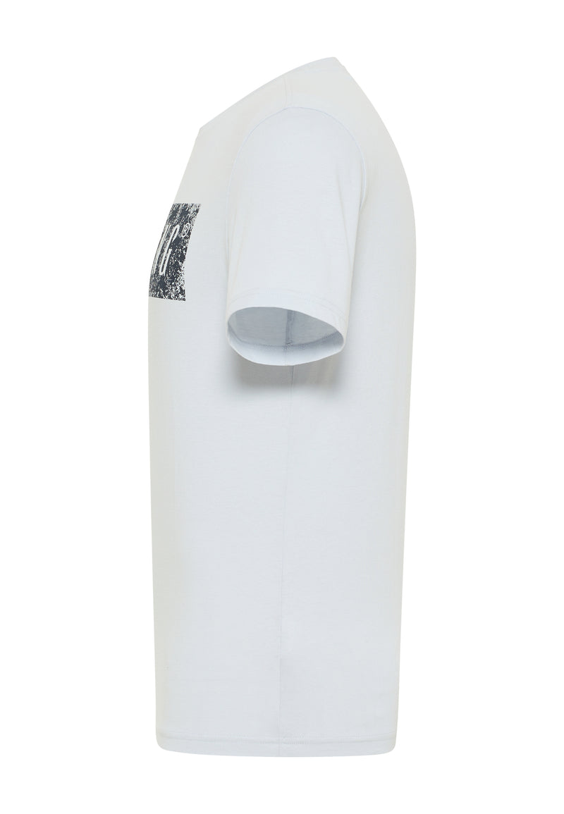 Alex C Print T-Shirt - Gray Dawn