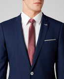 Mens Narrow Tie - Maroon