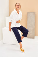 Seam Pockets Trouser - French Blue