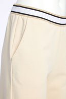 Wide Leg Jersey Trouser - Linen