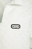 Short Quilted Jacket - Off White