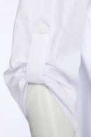 Chain Trim Shirt - White