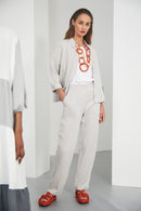 Patch Pocket Trouser - Stone