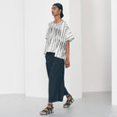 Stripe Top with Pocket - Green