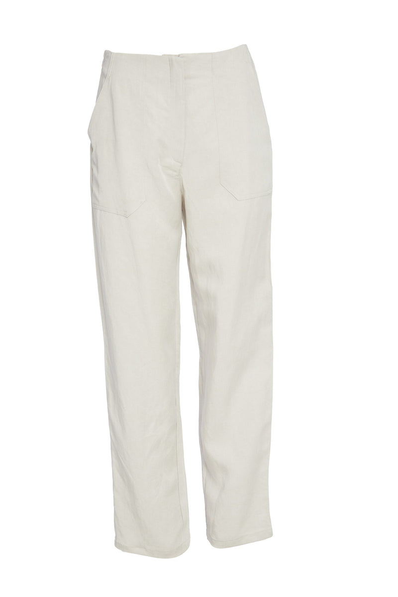 Patch Pocket Trouser - Stone