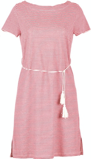 Beach Dress - Red/white
