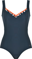 Swimsuit - Navy/orange