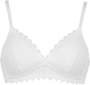 Padded Non Wired Bra - White