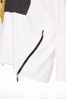 Printed Hooded Jumper - Off White