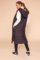 Quilted Gilet - Black