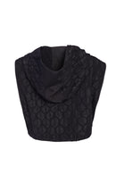 Bubble Short Hooded Tabard - Black