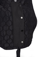 Bubble Short Hooded Tabard - Black