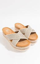 Nour Sandal - Silver