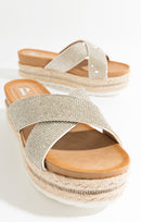 Nour Sandal - Silver