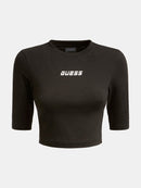 Allison Round Neck T-shirt - Jet Black