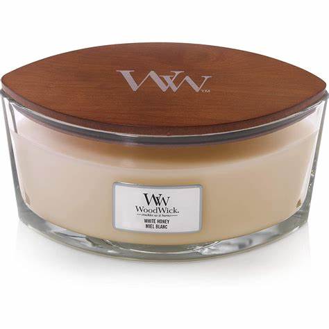 Ellipse Large Candle - White Honey