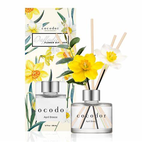 Daffodil Flower Diffuser 200ml - Vanilla & Sandalwood