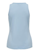 Clarisa Train T-Shirt - Chambray Blue