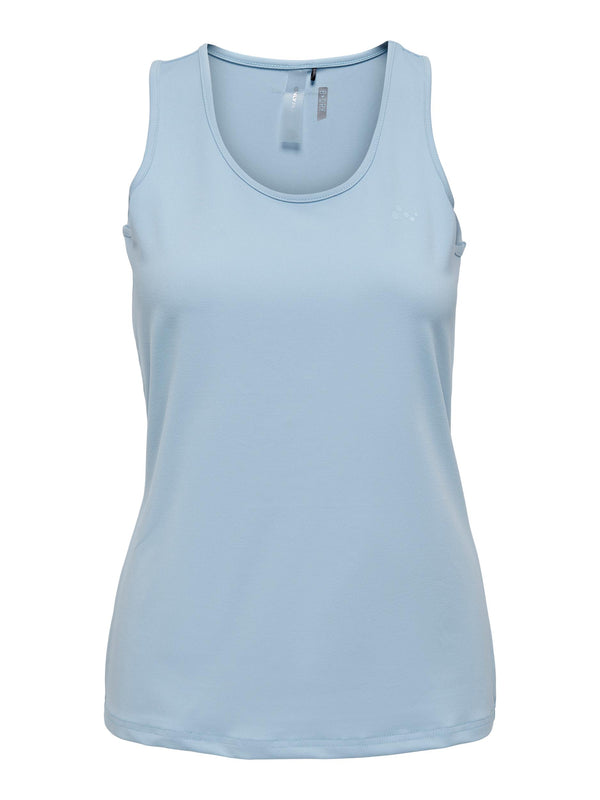 Clarisa Train T-Shirt - Chambray Blue