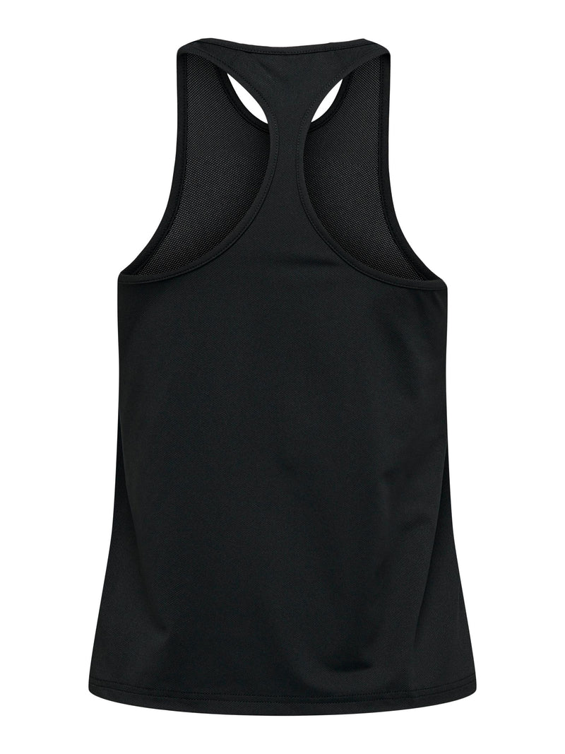 Park Sleeveless Train Top - Black