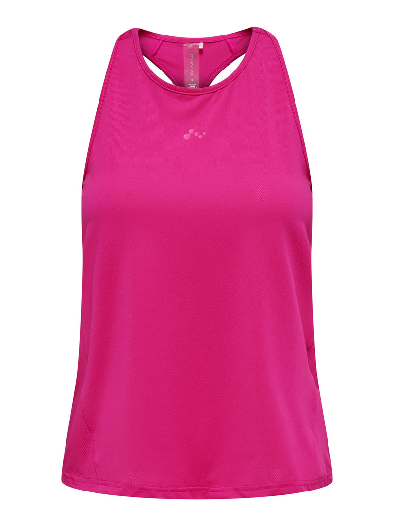 Park Sleeveless Train Top - Pink Yarrow