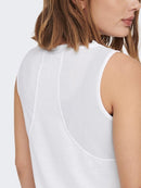 Meek Train Top - White