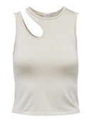 Salli Life Seam Crop Top - Oatmeal