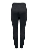 Mila Mid Waist Slim Joggers - Black