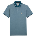 Short Sleeve Polo - Blue Coral