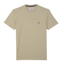 Embroidered Logo Short Sleeve T-Shirt - Moss Grey