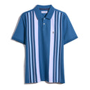 Premium Stripe Polo - Midnight