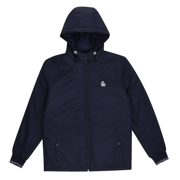 Wadded Ratner Hooded Jacket - Dark Sapphire