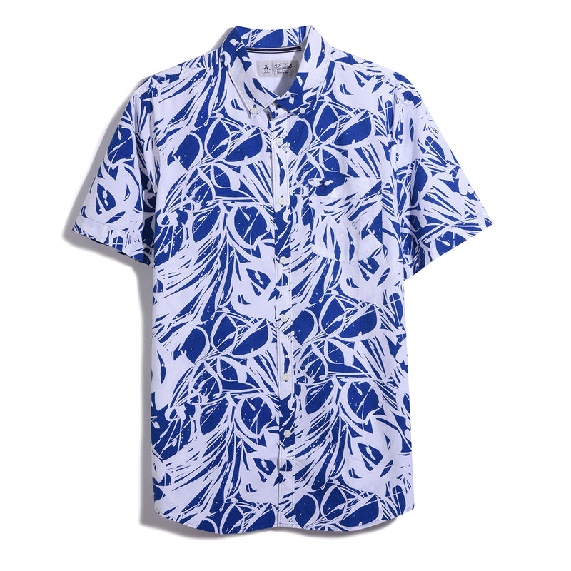 Print Swirl Shirt - Limoges