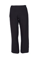 WIDE LEG ELASTIC WAIST - Black