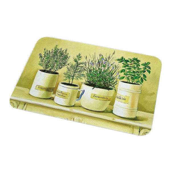 Old England Herb Glass Board 40x30cm