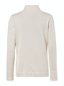 Plain Ribbed Cardigan - Ivory
