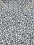 Long Sleeve Blouse - Soft Grey