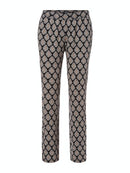 City Safari Print Trouser - Black