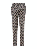 City Safari Print Trouser - Black