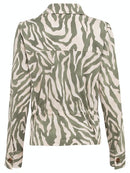 Long Sleeve Jersey Jacket - Sage