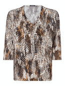 Good Vibes Long Sleeve Pullover - Pecan Brown