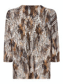 Good Vibes Long Sleeve Pullover - Pecan Brown