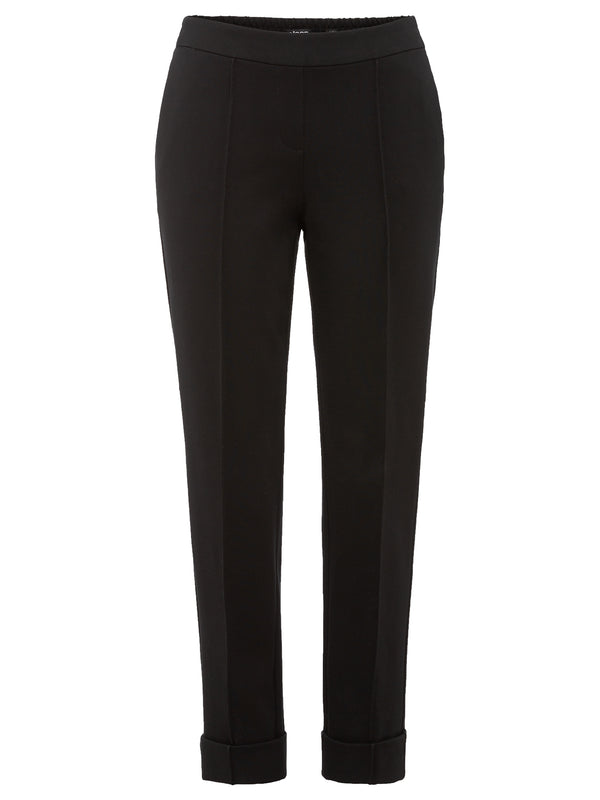 Cropped Trousers - Black