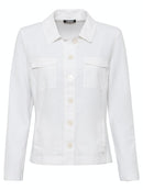 Jersey Jacket - White