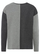 Neu Shade Round Neck Jumper - Light Anthra