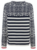 Long Sleeve Jumper - Ink Blue