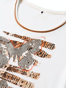 Good Vibes Long Sleeve T-shirt - Off White