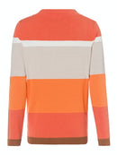 Good Vibes Long Sleeve Pullover - Deep Orange