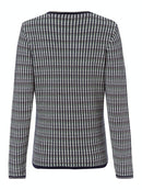 Long Sleeve Cardigan - Power Navy